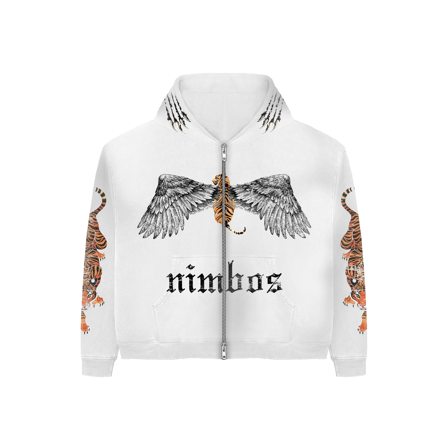 Tiger-Wing Acid Zip-Up