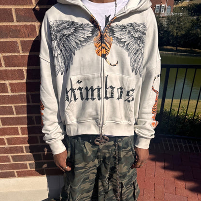 TIGER-WING ZIP-UP